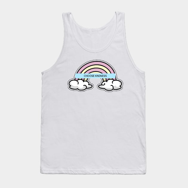 Choose Kindness - Invisible Disabilities Tank Top by Garbled Life Co.